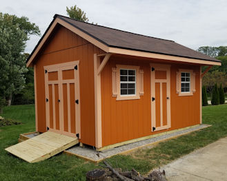 Amish Built Quaker Style Shed